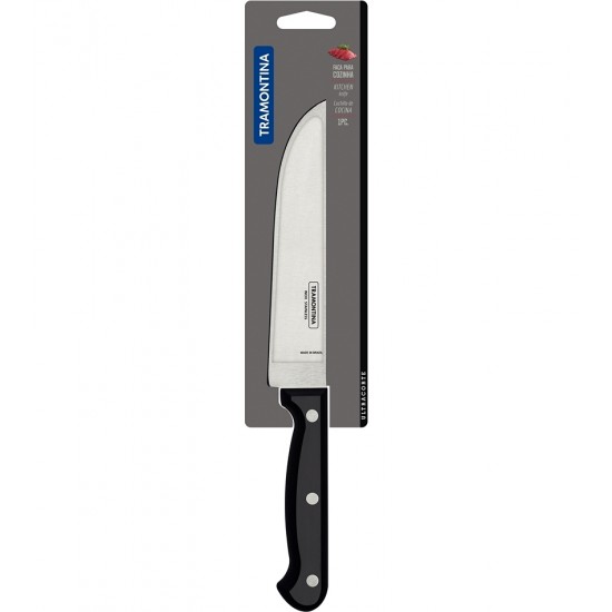 Faca Para Cozinha 6" Ultracorte Tramontina Cabo De Polipropileno Preto